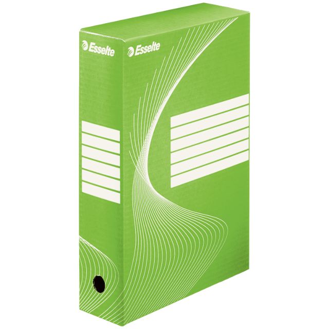 Бокс архівний ESSELTE (21228) 245х80х350мм.,зелений